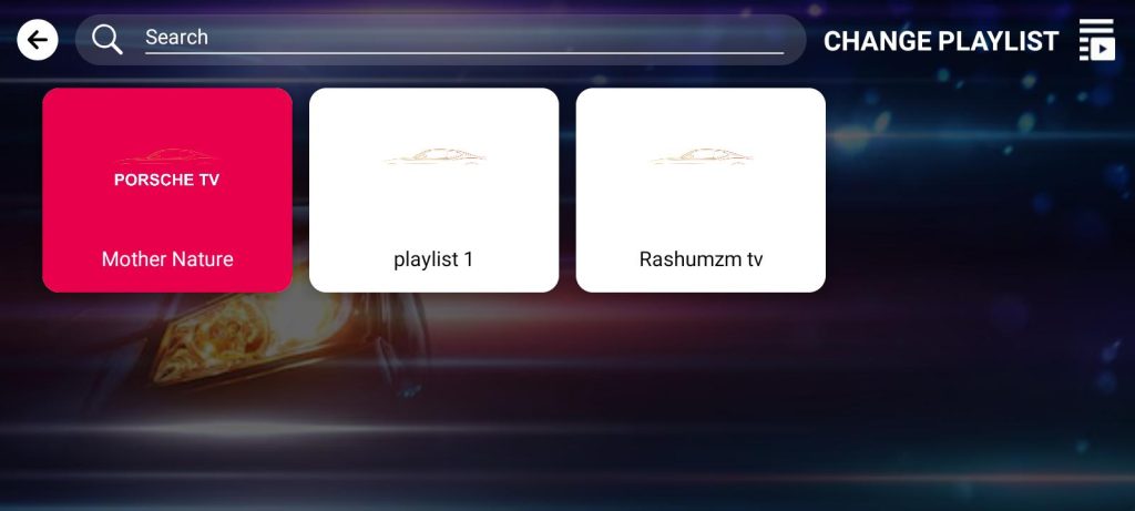 Porsche tv 3